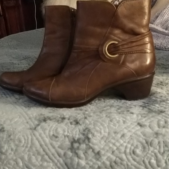 Clark's Shoes - Clark's leather booties